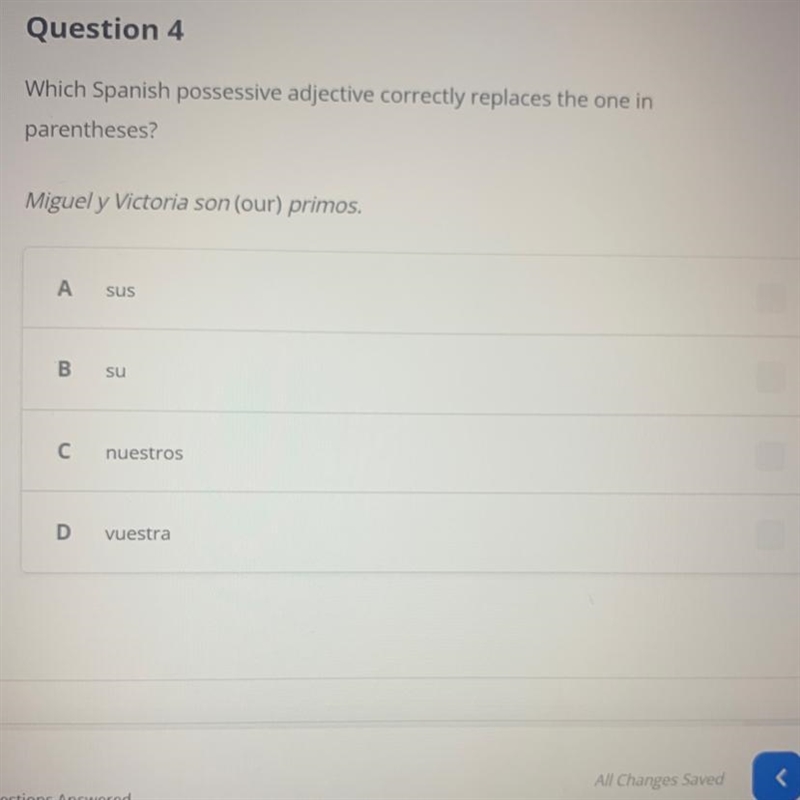 Please help my friend on spanish question ! ty-example-1