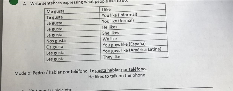 Help at spanish 1 please! only part A-example-1