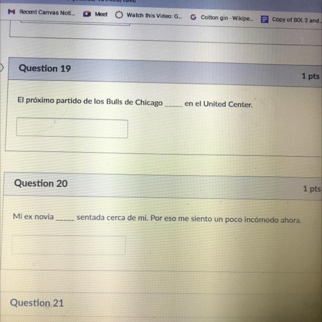 Question 19 1 pts El próximo partido de los Bulls de Chicago en el United Center, Question-example-1