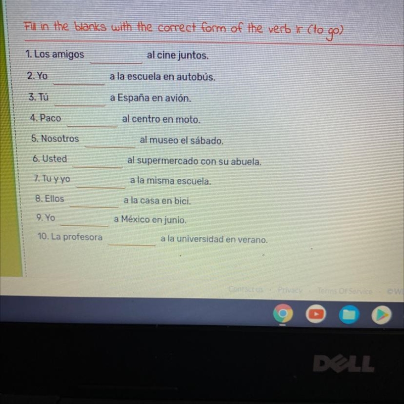 Can someone please answer all these for me & please read the question carefully-example-1