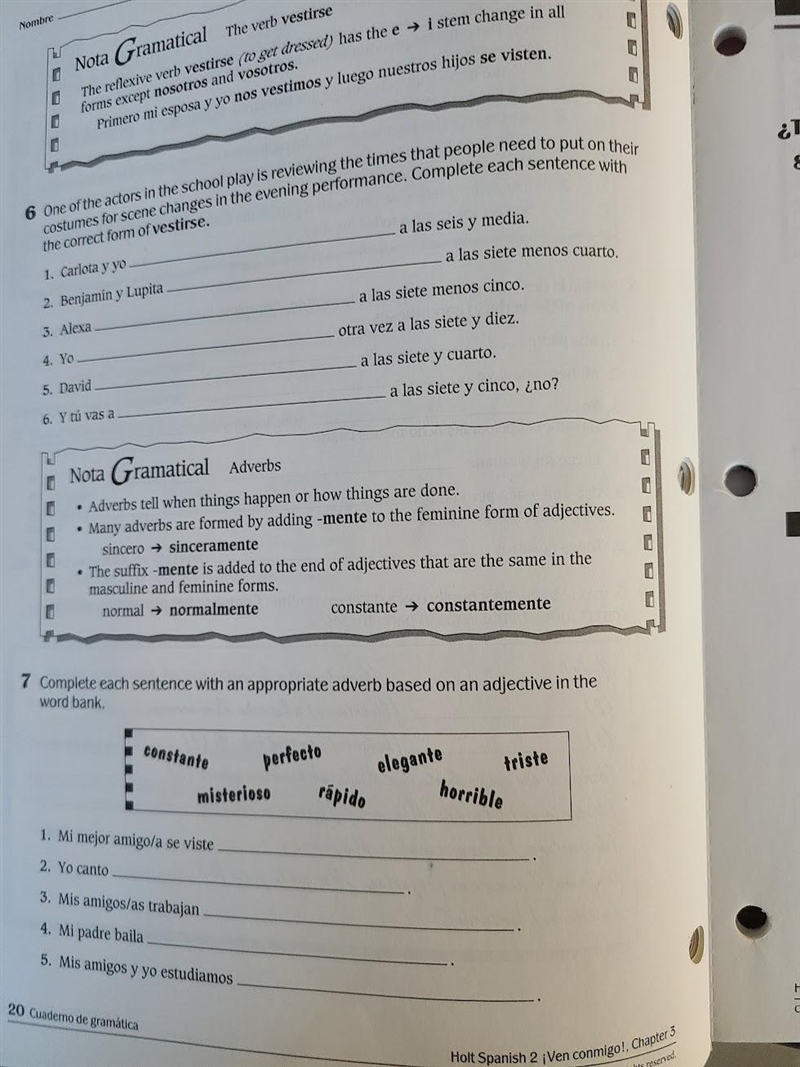 Can somebody help and complete #6 1-6 and #7 1-5?-example-1