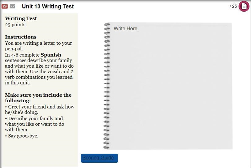 Directions are on the left side, this does not have to include anything specific-example-1