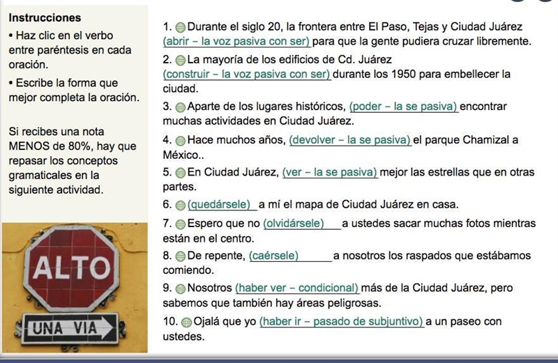 PLEASE HELP WITH MY SPANISH I NEED HELP ONLY IF YOU ARE GOOD AT SPANISH WORTH ALOT-example-1