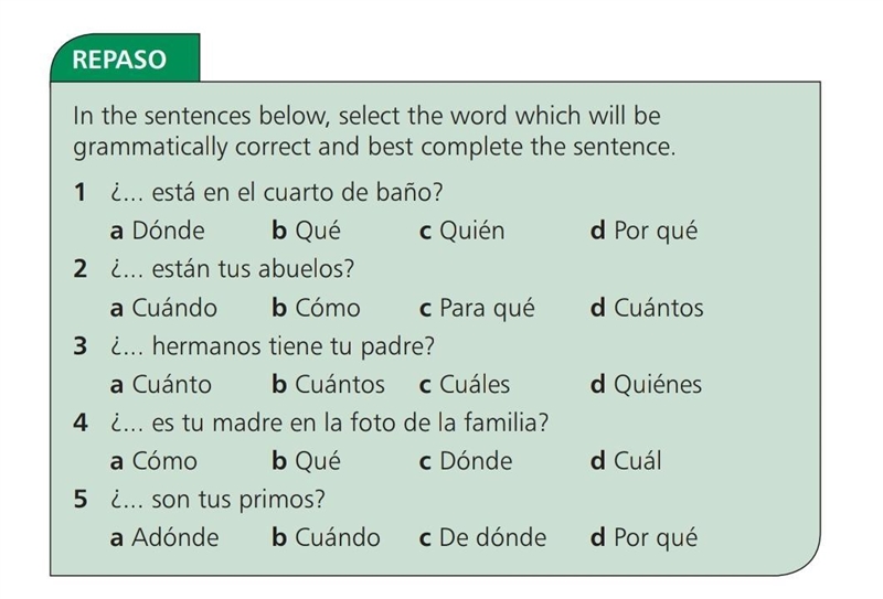 Help me answer these spanish questions.-example-1