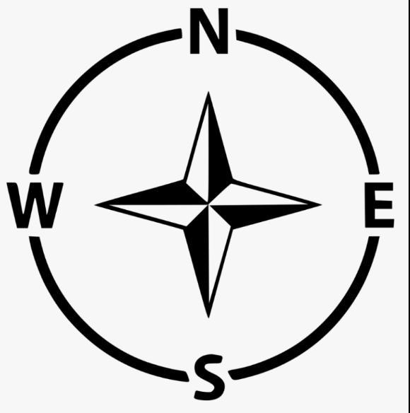 Select the correct answer. On a map, which direction is indicated at the top? A. sur-example-1