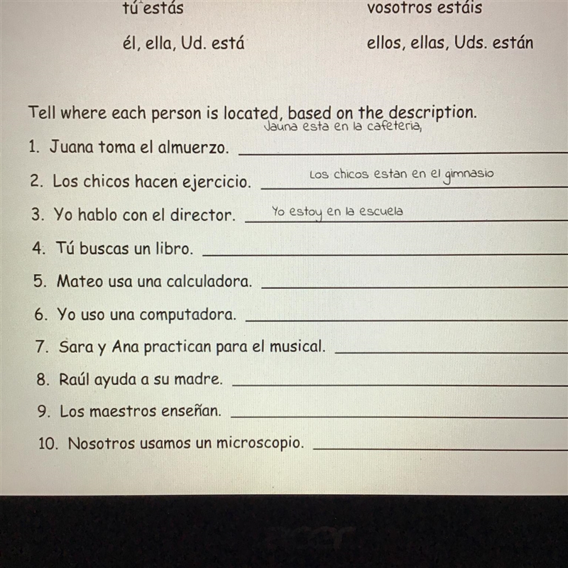 Does anyone know what I put for 4-10 I did 1-3 but confused on the rest it’s asking-example-1