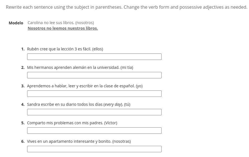 VHL spanish hw, lesson 3-example-1