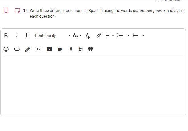 Spanish Writing 30 points-example-1