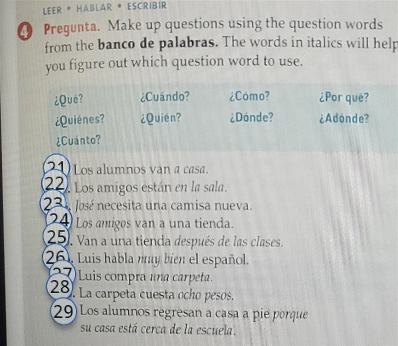 Help please on the last question 29​-example-1