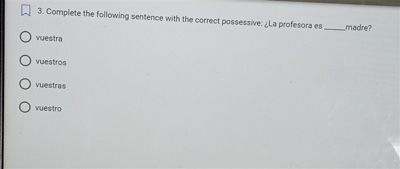 SPAINISH 1 EASY I HAVE TO PASS​-example-1