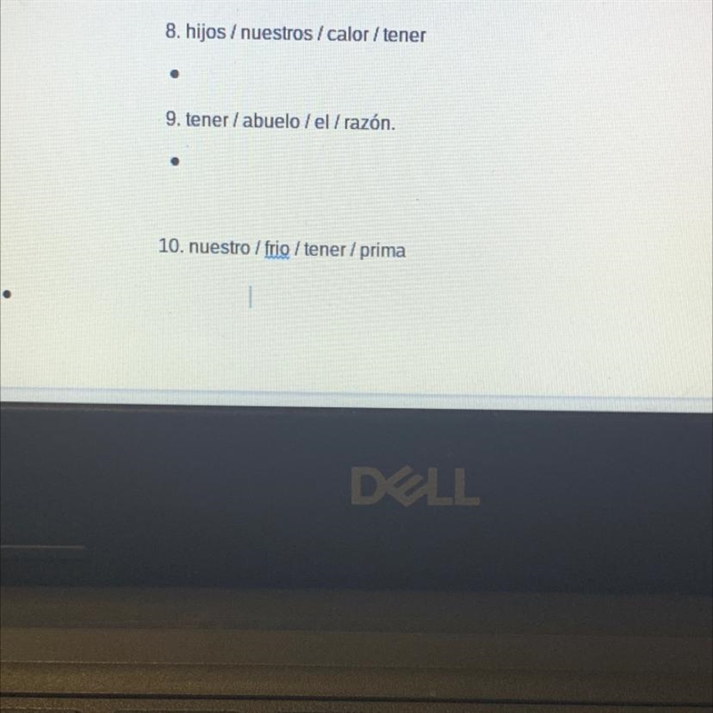 Plz help me form these sentences-example-1