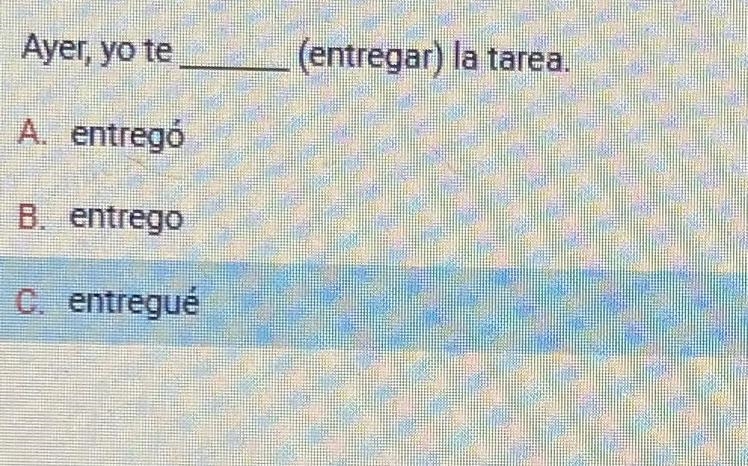 Use present and preterite tense appropriate verb forms to fill in each blank.-example-1