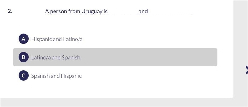 A person from Uruguay is _____________ and ___________________-example-1