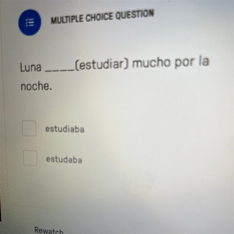 Spanish edpuzzle please helpp:))-example-1