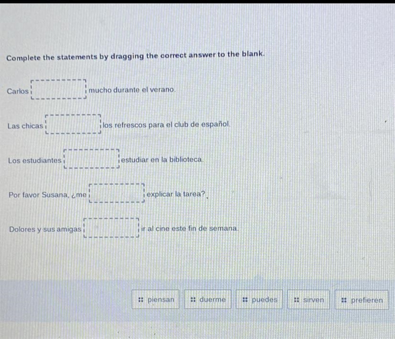 Complete the statements by dragging the correct answer to the blank.-example-1