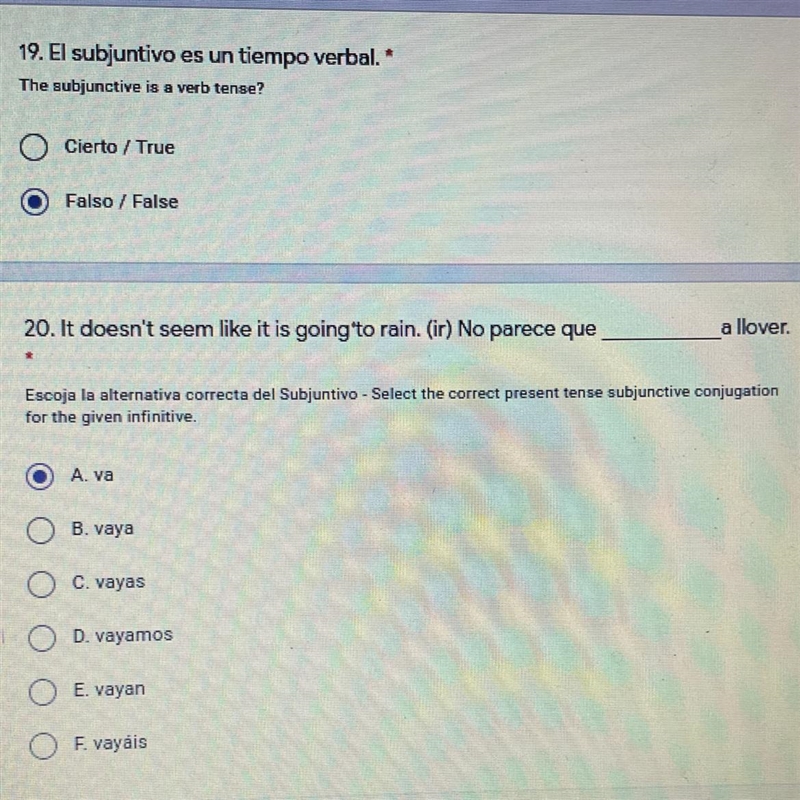 Please help me with 20. I’m not sure if it’s right thanks-example-1