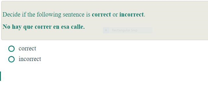 Correct or incorrect:-example-1