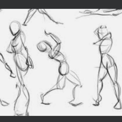 A gesture drawing is a​-example-1