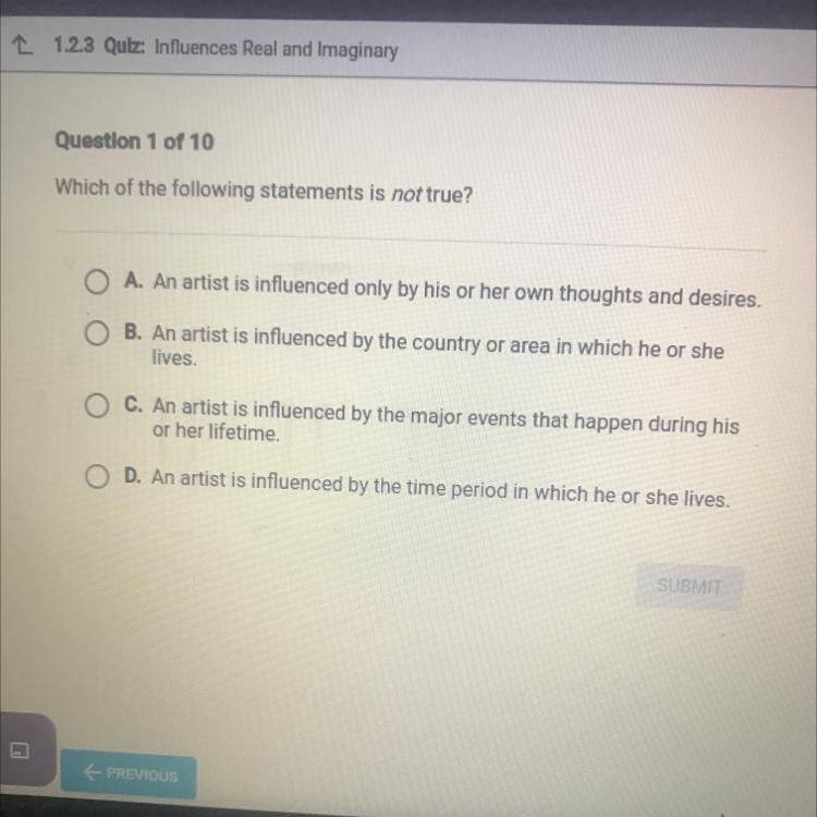 Which of the following statements is not true?-example-1