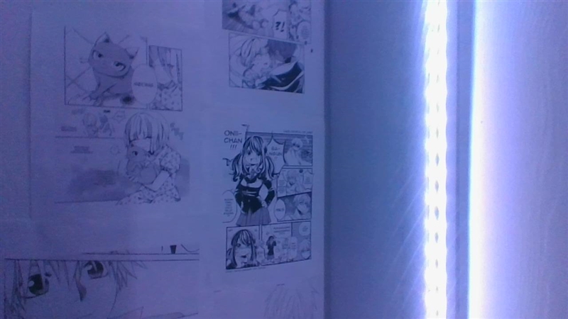 2/3 -34 Here's my manga wall nick!, not quite done though Sorry about the school's-example-1