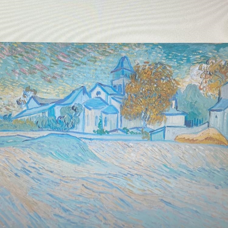 PLEASE HELP ME! 20 POINTS! how did van gogh use value in this painting?-example-1