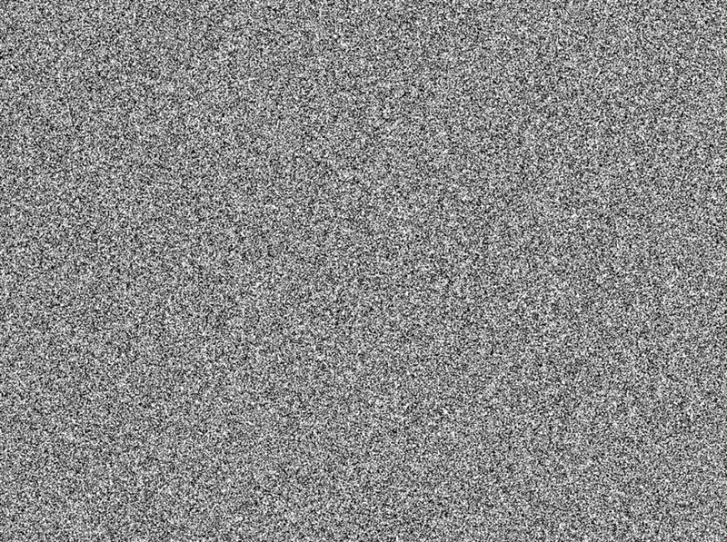 Is there a name for these 2 types of noise/static? They're both noise but one has-example-2