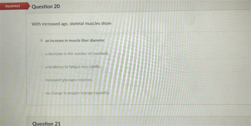 Which increased age skeletal muscle show?-example-1