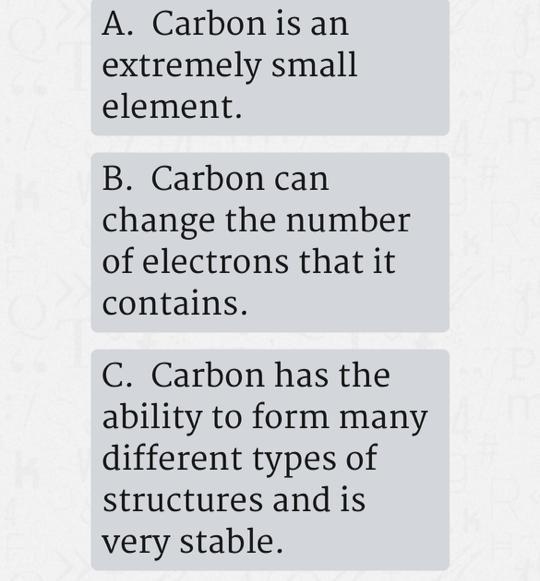 Why is the element carbon so versatile?-example-1