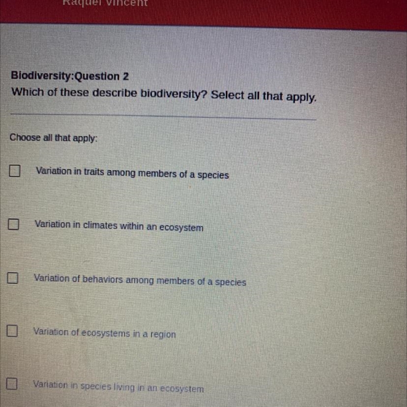 Which of these describe biodiversity?-example-1