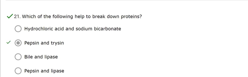 Which of the following help to break down proteins?-example-1