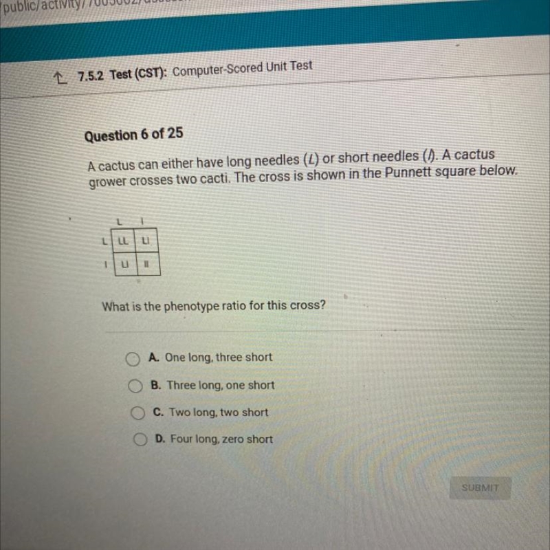 What is the phenotype ratio for this cross?-example-1