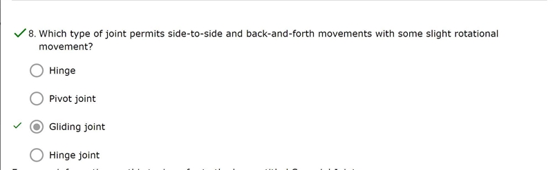 Which type of joint permits side-to-side and back-and-forth movements with some slight-example-1