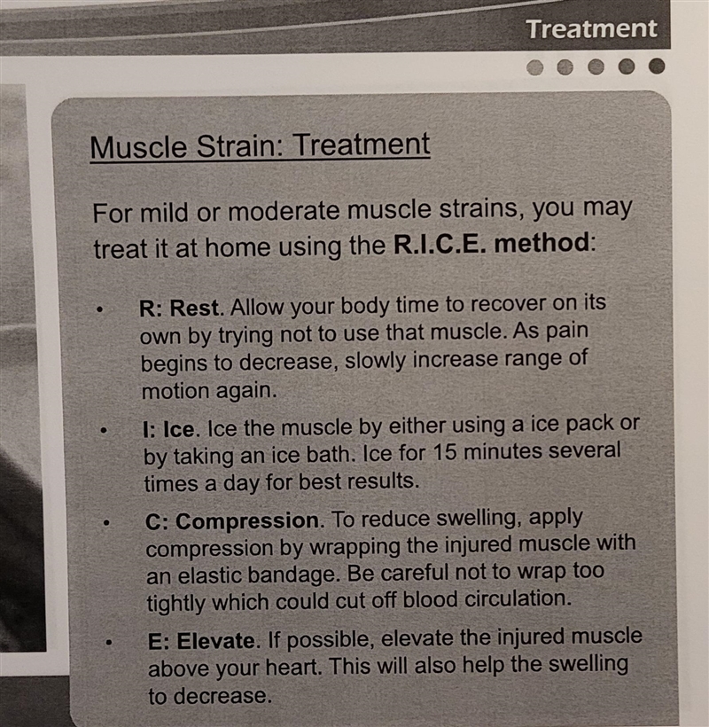 What does the "R" in the R.I.C.E. formula stand for?-example-2