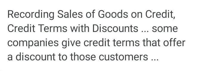 1. Offering a credit customer a discount after the sale has occurred is a way to?​-example-1