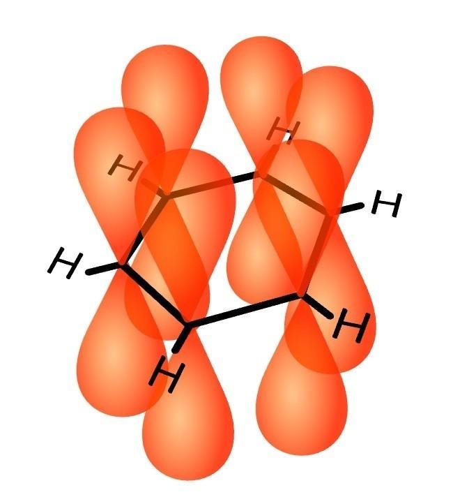 Why benzene is called aromatic compound according to Huckel’s rule?​-example-3