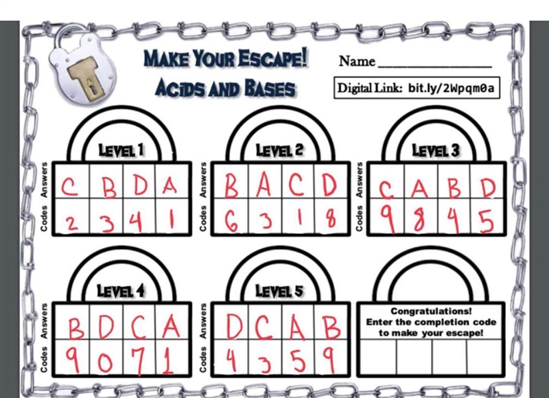 Acids and bases escape room And answers-example-2