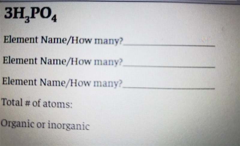 Please count compound list each element and the amount of each and then figure out-example-1