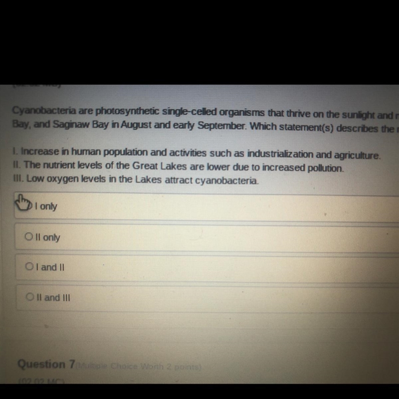 Someone plsss help me I will make you as brain plsss Cyanobacteria are photosynthetic-example-1