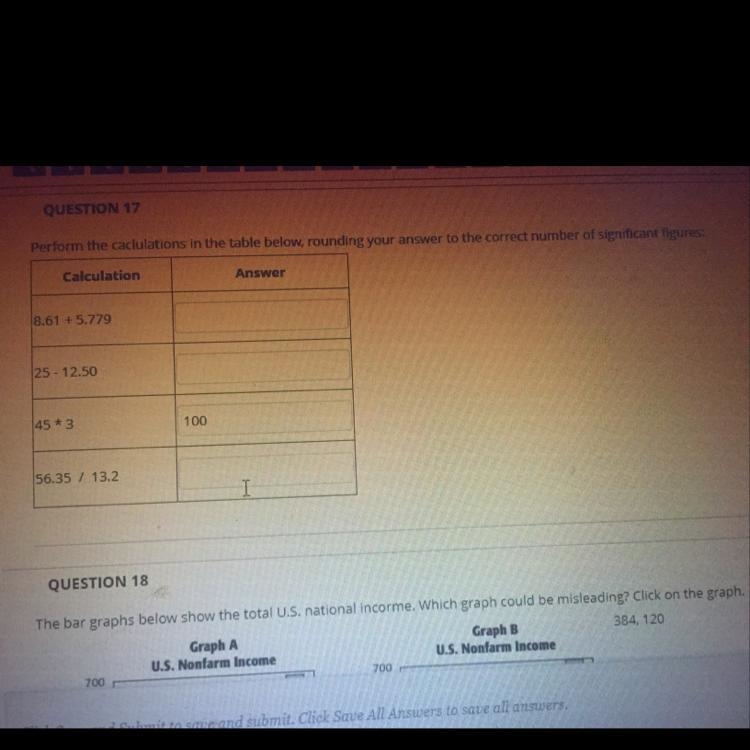 PLEASEE HELP ME!!!!! Perform the calculations in the table below, rounding your answer-example-1