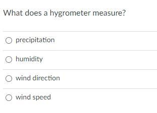 What does a hygrometer measure?-example-1