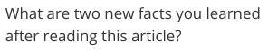 Science question! Please read the article and give 2 new facts (not about continental-example-3