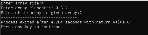 Let a be an int array and let i and j be two valid indices of a, a pair (i,j) with-example-1