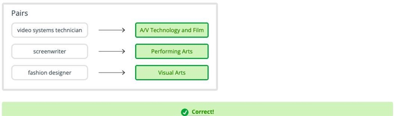 Visual Arts AX Technology and Film Performing Arts Pairs video systems technician-example-1