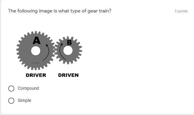 The following image is what type of gear train.-example-1