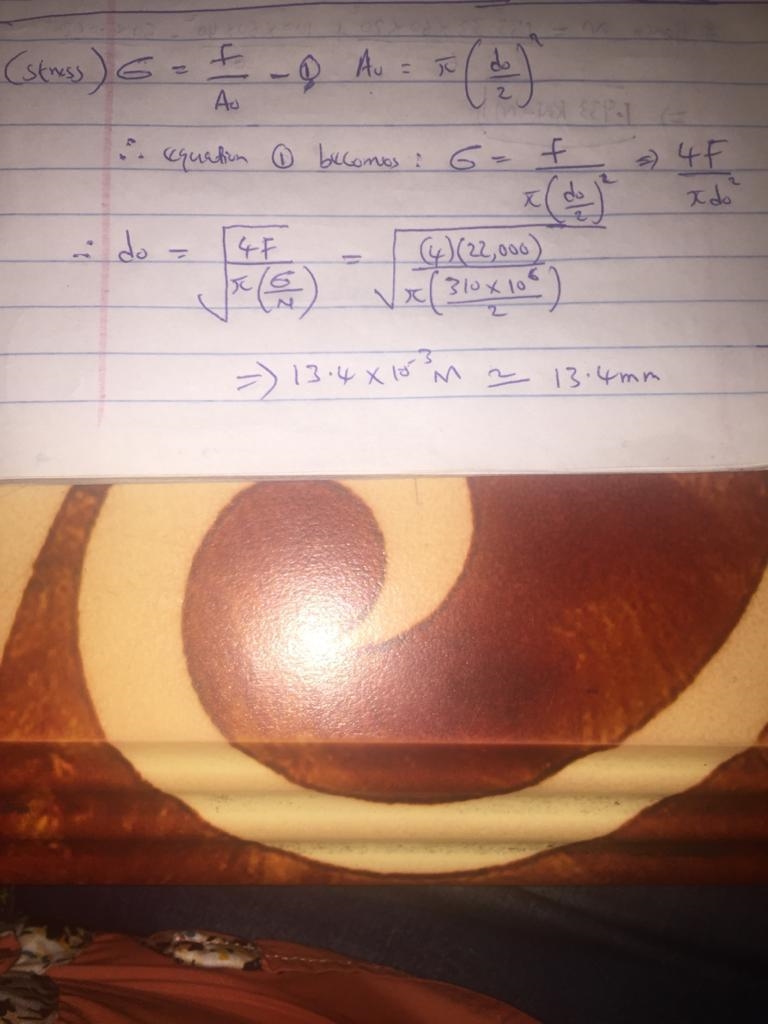 A cylindrical 1045 steel bar is subjected to repeated compression-tension stress cycling-example-1