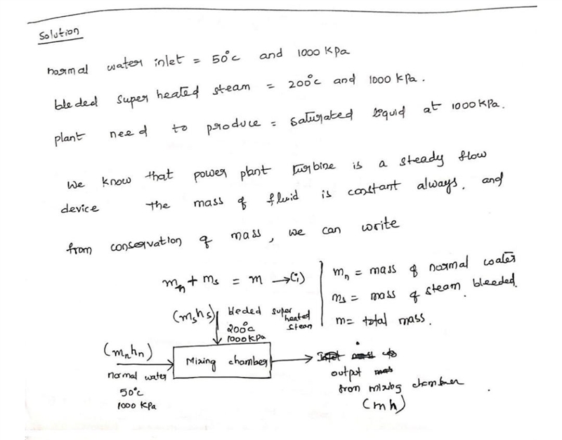 The efficiency of a steam power plant can beincreased by bleeding off some of the-example-1