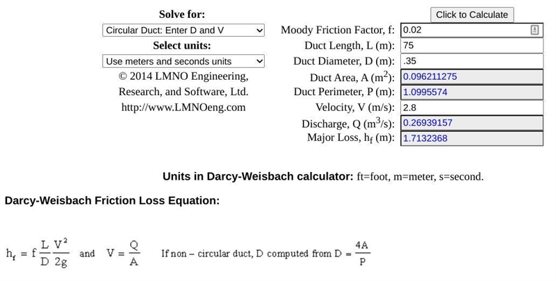 In a pipe of diameter 350 mm and length 75m water is flowing at a velocity of 2.8 m-example-1