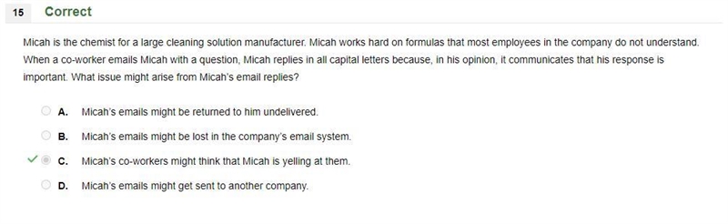 Micah is the chemist for a large cleaning solution manufacturer. Micah works hard-example-1