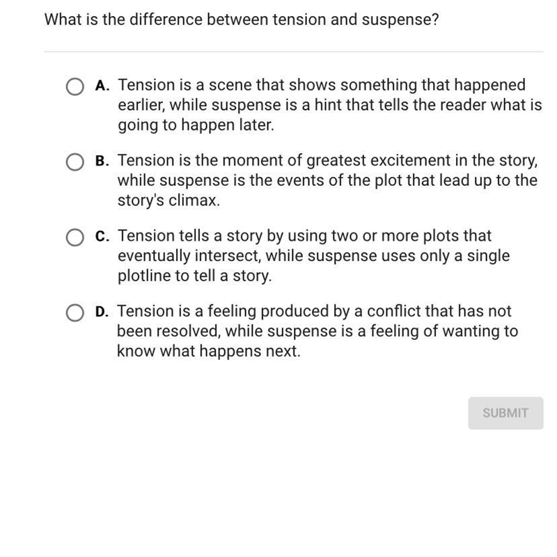 What is the difference between tension and suspense?-example-1