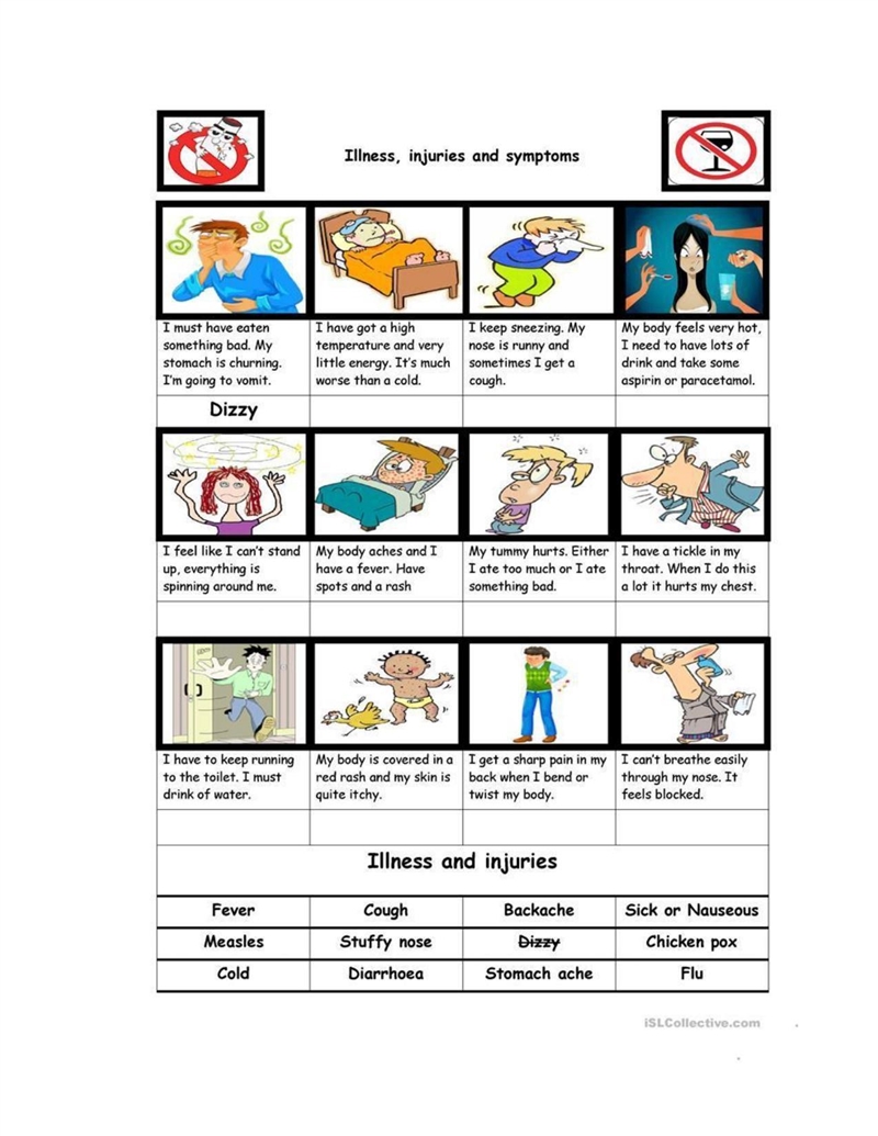 Illness injuries and symptoms pleasee!!!-example-1